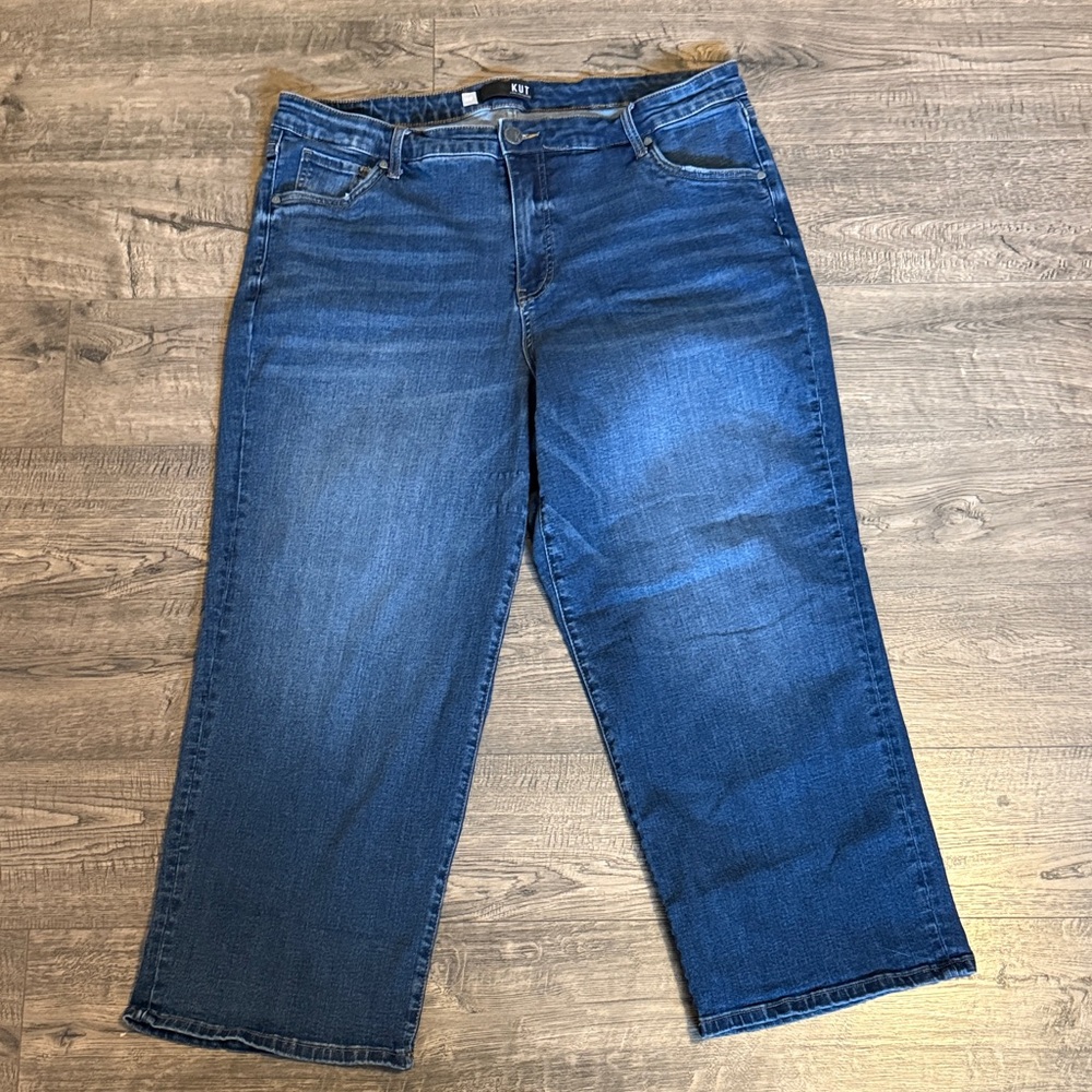 Kut from the Kloth Dark Blue Jeans